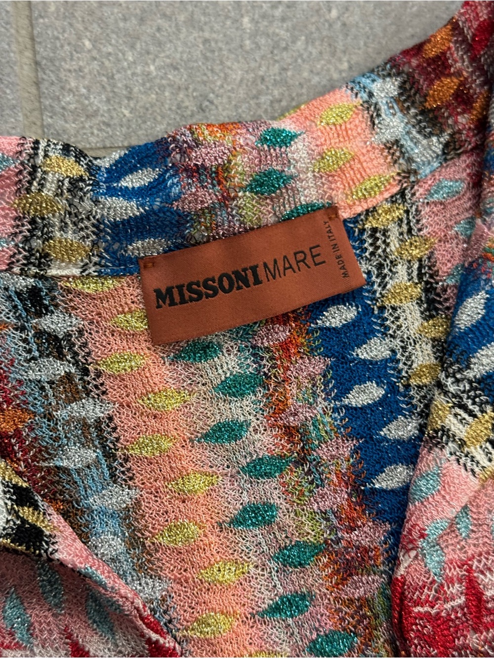 Missoni Knit Two-Piece Top & Shorts Set - Multicolor - Picture 3 of 5